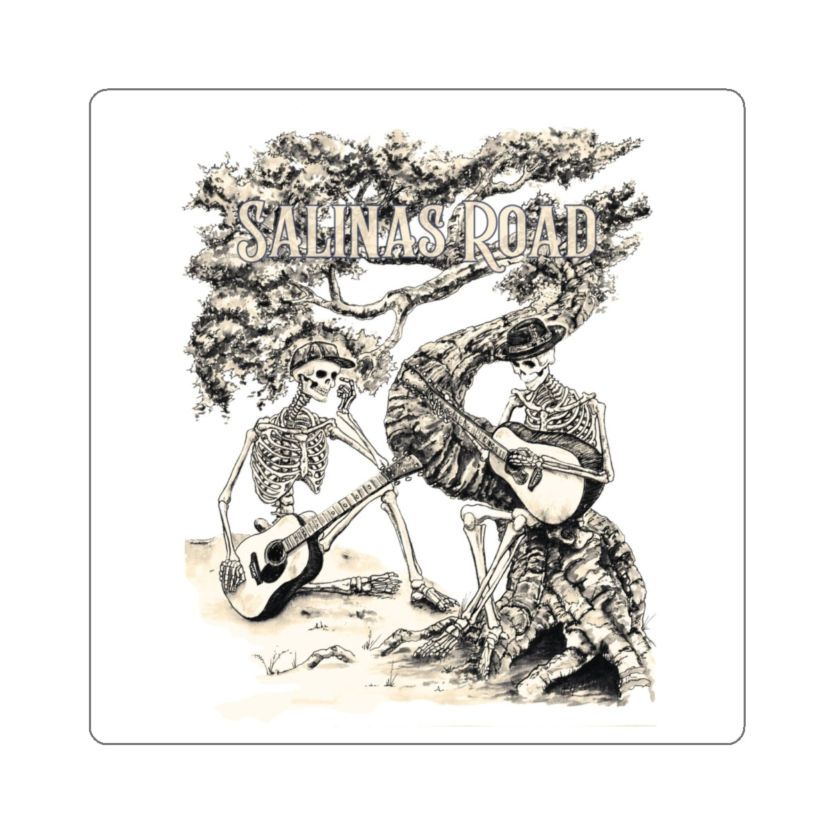 Salinas Road / Ron Hughes | skeleton stickers