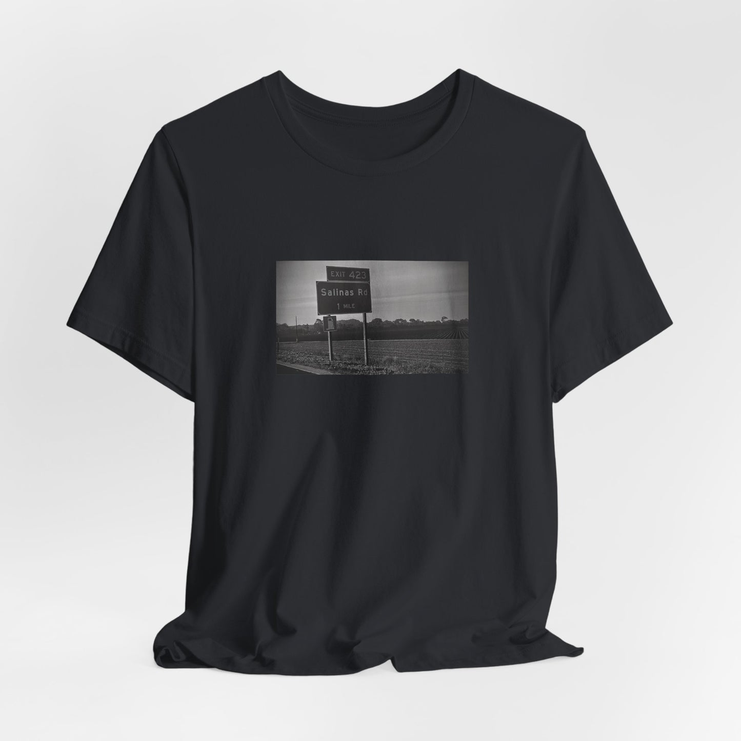 salinas rd street sign t-shirt | dark colors