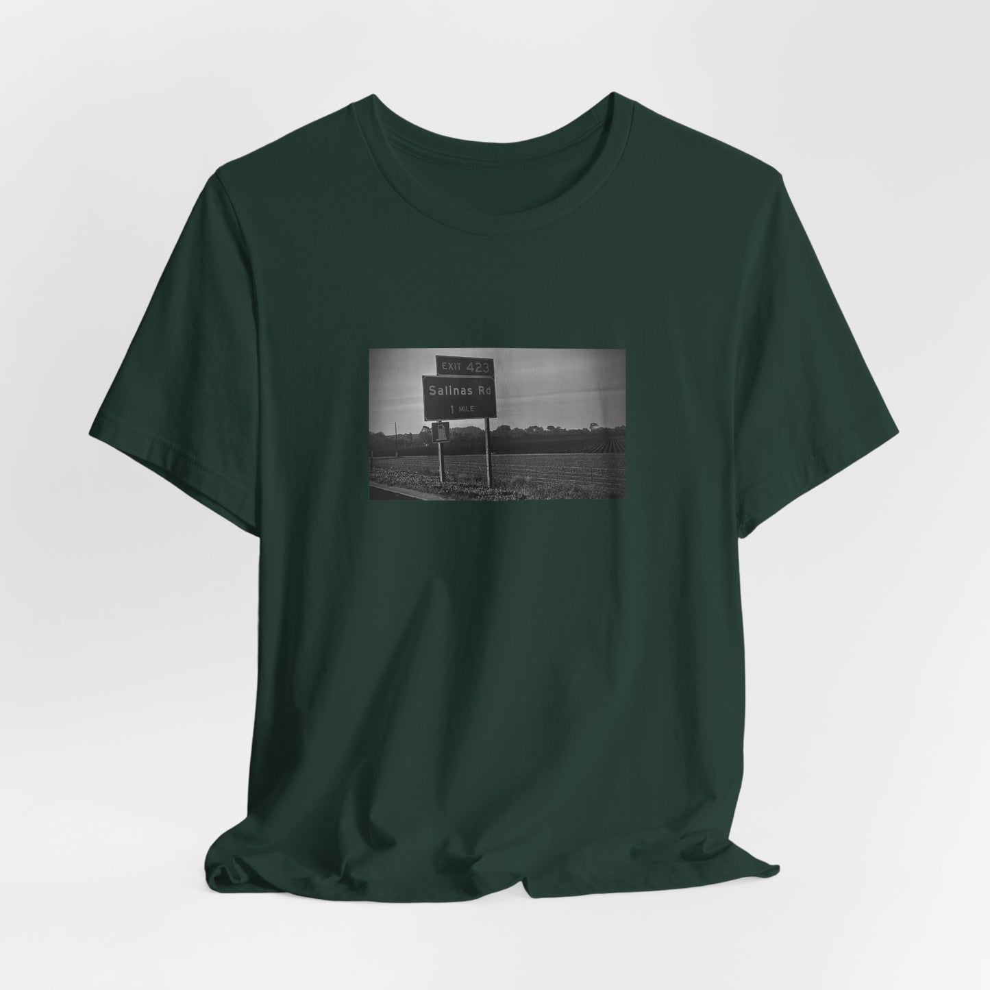 salinas rd street sign t-shirt | dark colors