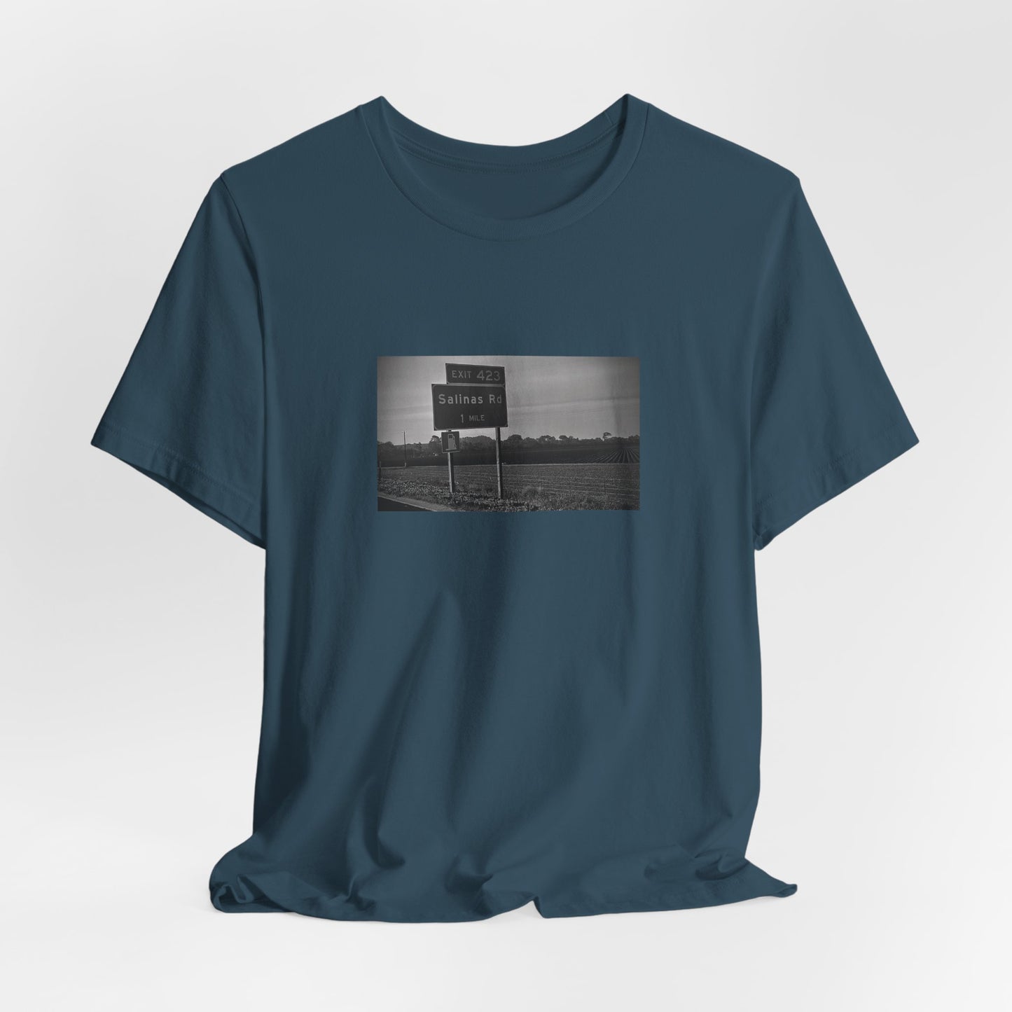 salinas rd street sign t-shirt | dark colors