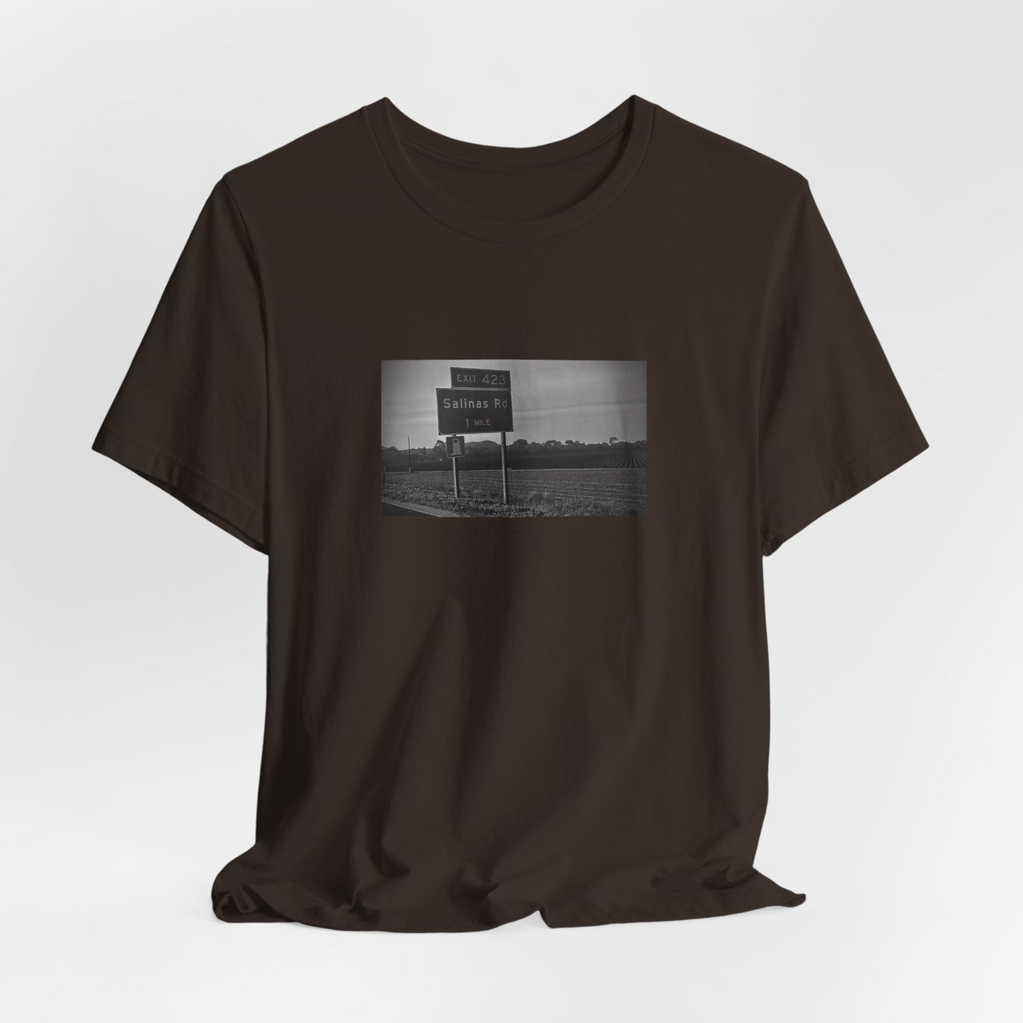 salinas rd street sign t-shirt | dark colors