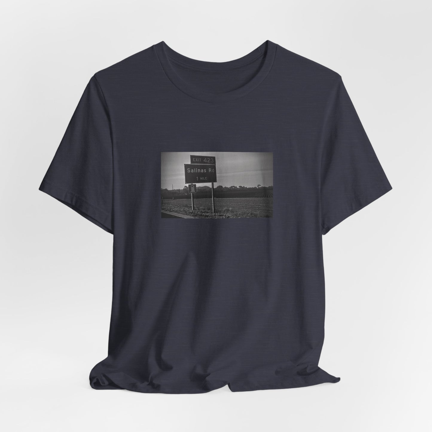 salinas rd street sign t-shirt | dark colors