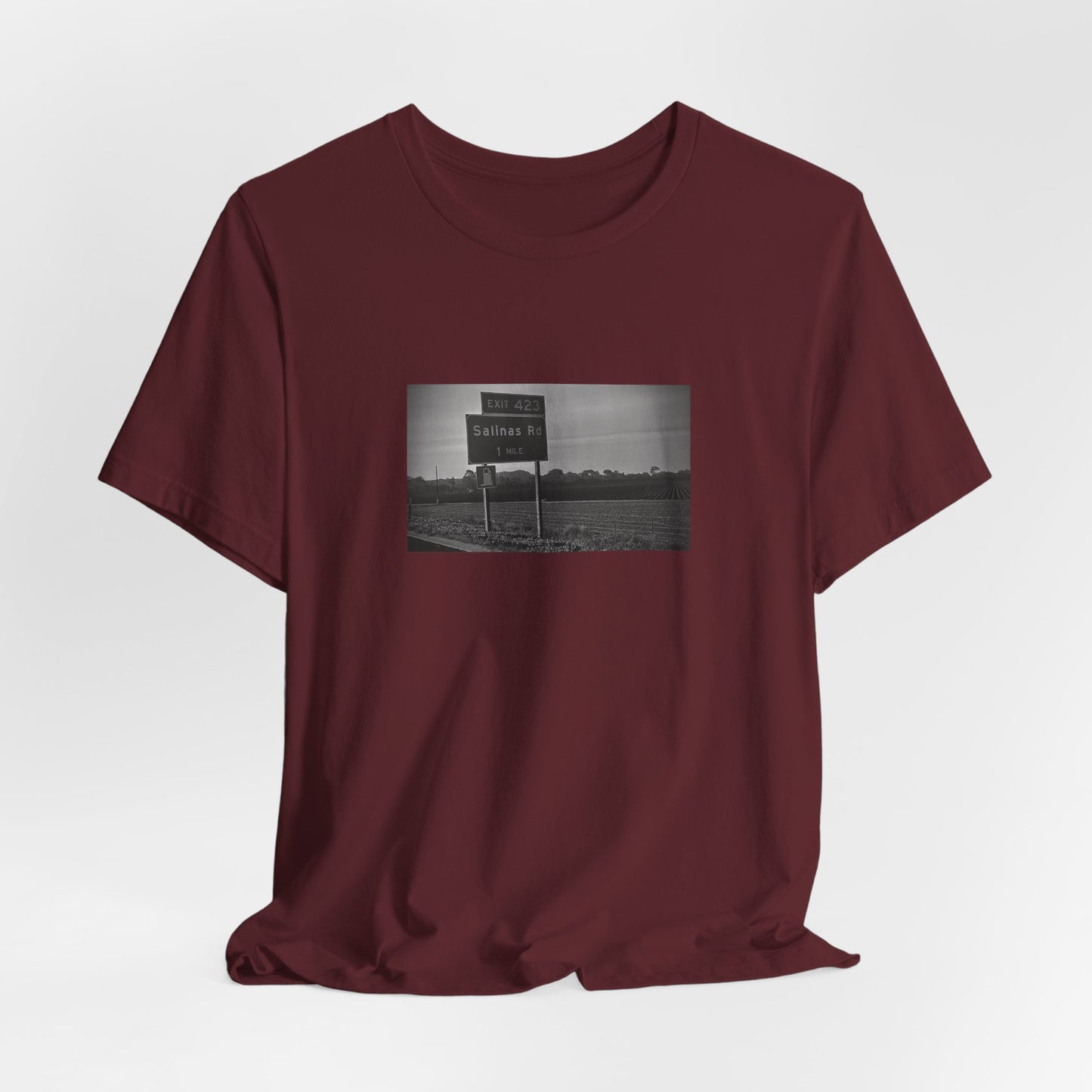 salinas rd street sign t-shirt | dark colors